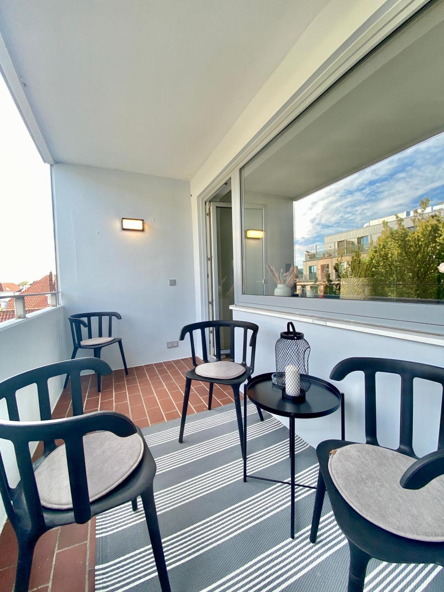 Micasa Ol - Modernes Apartment In City Bestlage - Kueche - Wlan - Balkon - Fugenloses Bad 奥尔登堡 外观 照片