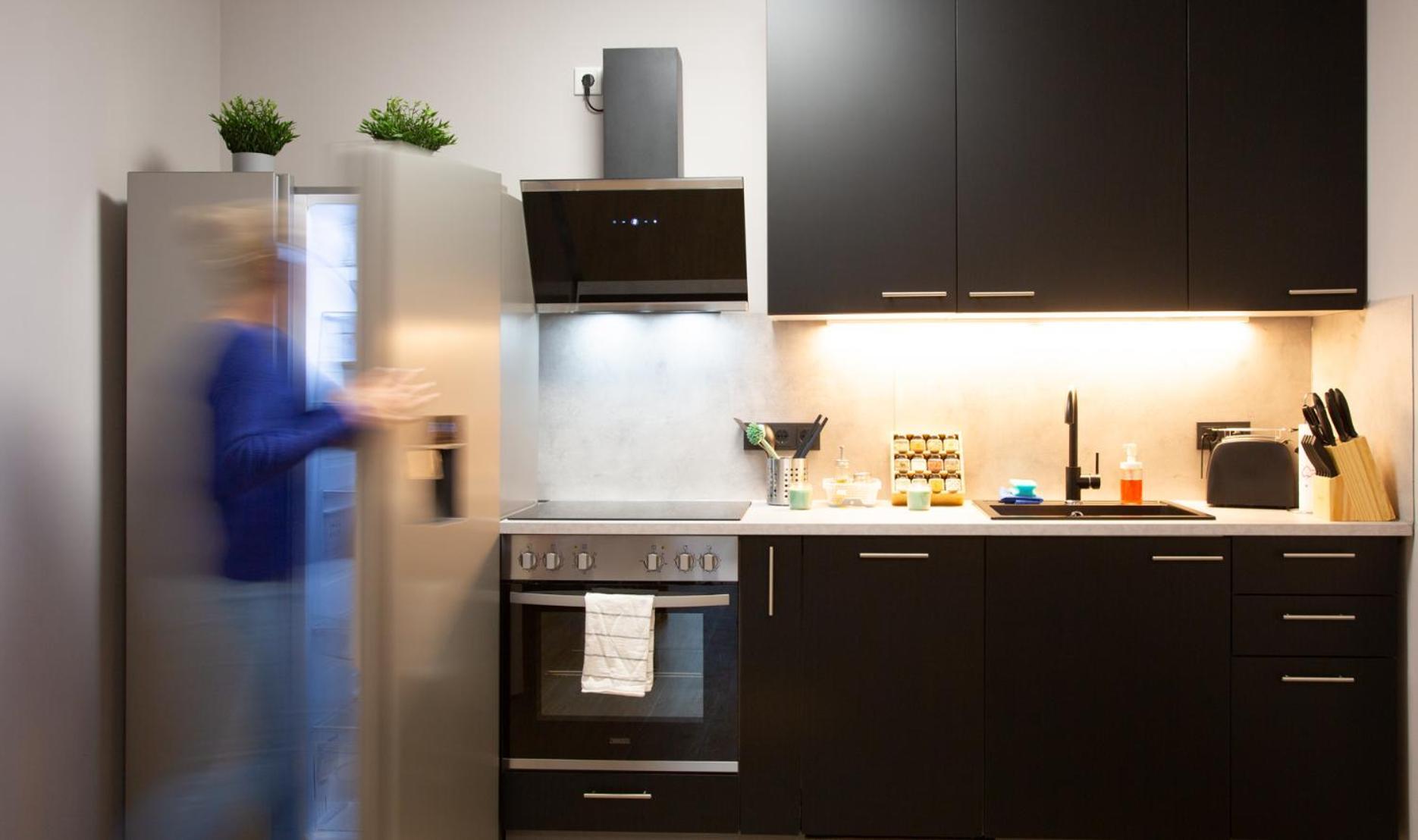 Micasa Ol - Modernes Apartment In City Bestlage - Kueche - Wlan - Balkon - Fugenloses Bad 奥尔登堡 外观 照片
